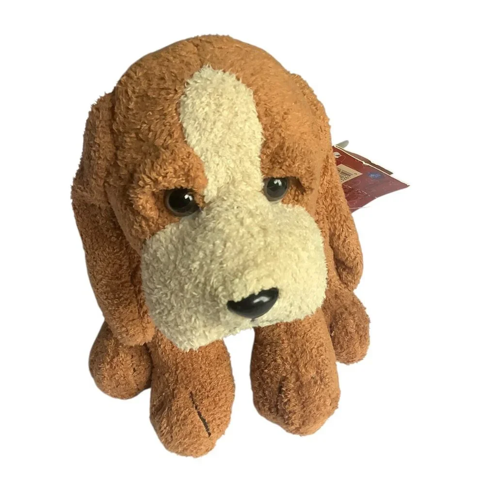 Vtg Russ Luv‎ Pets Bailey Plush Dog 6” Soft Stuffed Animal Toy Handmade